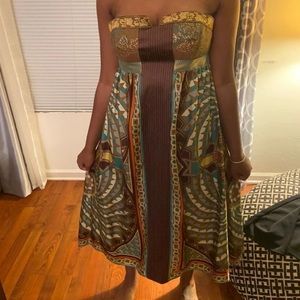 Silk Nicole Miller collection dress